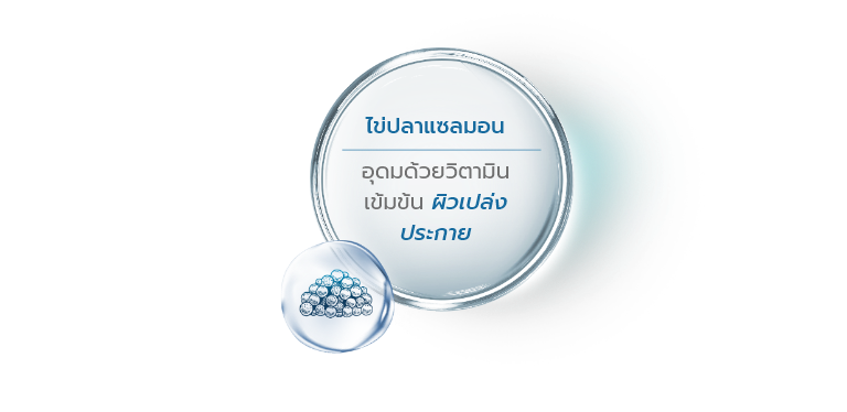 ไข่ปลาแซลมอน ผิวเปล่งประกาย